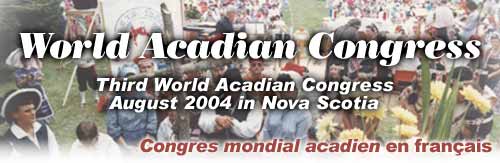 Congrès Acadien Mondial - World Acadian Congress